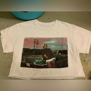 Ice cube cropped tee